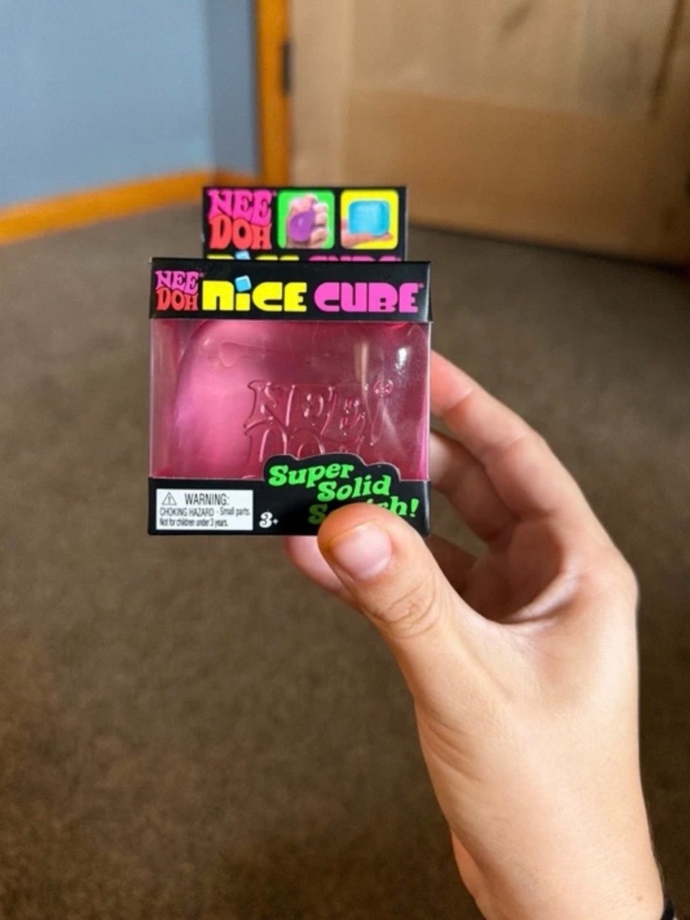 Needoh Pink Cube